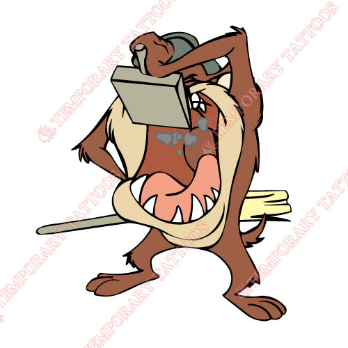Tasmanian Devil Customize Temporary Tattoos Stickers NO.703
